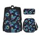 thumbnail image 1 of Balery Blue Butterfly Mochila Escolar 3 en 1 para Niños - Mochila Resistente con Lonchera Térmica y Estuche - Mochila Escolar para Niños y Niñas, 1 of 7