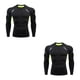 thumbnail image 2 of Sonducket Ropa interior térmica para hombre Deporte Medias elásticas de secado rápido Esquí Correr Ropa deportiva de compresión de manga 1609 verde,XXXL 2piezas, 2 of 6
