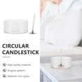 thumbnail image 3 of 1 Set Candle Cotton Wicks with Plastic Round Tealight Cups Candle Making Kit, 3 of 9