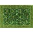 thumbnail image 1 of Ahgly Company Indoor Rectangle Oriental Green Industrial Area Rugs, 7' x 10', 1 of 4