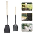 thumbnail image 1 of OULII 2Pcs Fireplace Tool Shovel Wood Assorted Color Cleaning Fireplace Household Use, 1 of 8