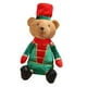 thumbnail image 4 of Figura de oso navideño sentado, suave, para decoración navideña de ventanas del hogar Estilo A, 4 of 9