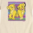 thumbnail image 2 of The Lion King - Simba Nala Pattern - Toddler Girls Fitted Short Sleeve T-Shirt, 2 of 4