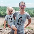 thumbnail image 2 of Gibobby Playera de Manga Corta Casual Suave niños camiseta mamá niñas niños camiseta conjunto día bebé tops blusa mujer(Gris,M), 2 of 4