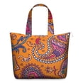 thumbnail image 1 of Antique Paisley Boho Weekender Bag - Secure Closure & Durable Handles, 1 of 5