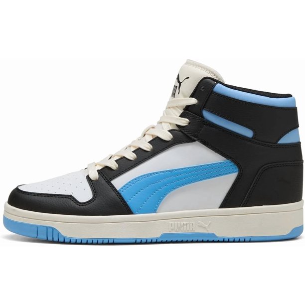 Men's PU & MA Rebound Layup PU & MA Black-Blue-Frosted Ivory (369573 60)