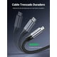 thumbnail image 4 of Cable USB 3.0 UGREEN Azul Transferencia Rápida Micro B 0.5 Metros, 4 of 7