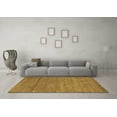 thumbnail image 3 of Ahgly Company Indoor Square Abstract Brown Contemporary Area Rugs, 5' Square, 3 of 4