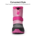 thumbnail image 4 of NORTIV 8 Kids Snow Boots Boy's Girl's Waterproof Cold Weather Classic Booties Hiking Outdoor Shoes (Little Kids/Big Kids), 4 of 5