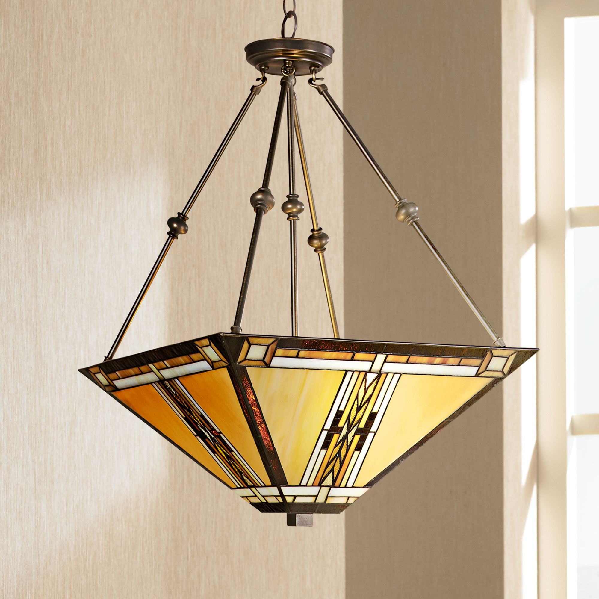 Robert Louis Walnut Mission Style Pendant Chandelier Robert Louis Walnut Mission Style Pendant Chandelier Com