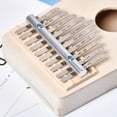 thumbnail image 4 of UPGRATOR 1Jgo Teclas De Repuesto Para Kalimba 10 Llaves De Aleación Plateada Con Sonido Claro Y Duradero, 4 of 8