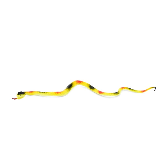 Snake, Coral snake, Rubber Reptile, Educational, Realistic Hand Painted, Figure, Lifelike Model, Figurine, Replica, Gift, 10" F2082 B142