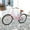 Pink, variant on Uforic24'' Beach Cruiser Bike, 7-Speed, Step-Through Bicycle for Men & Women, Steel Frame, Light Blue