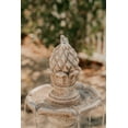 thumbnail image 4 of XBrand 3-Tier Water Fountain w/Pump & Pineapple Top, 51 Inch Tall, Beige, Large Outdoor Freestanding Waterfall Decor for Porch, Lawn and Garden, 4 of 12