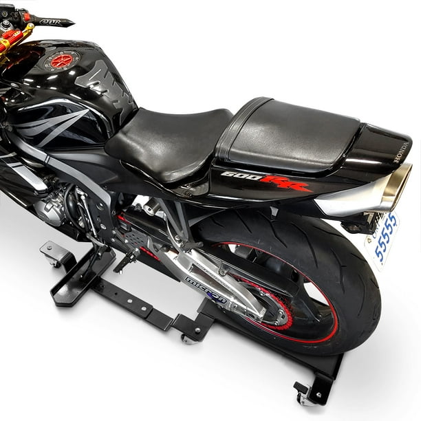 Venom Moto Mover Dolly Cruiser Side Stand Compatible avec Harley Davidson Electra Glisser Classique Personnalisé