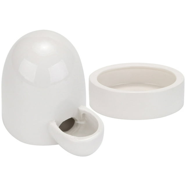 1 Set Poultry Chicken Drinker Feeder Chicken Food Feeder Water Feeding Container Bowl