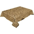 thumbnail image 3 of Egyptian Temple Wall Carving Ancient Tablecloths Waterproof Kitchen Items Coffee Table For living Room Home Decor Dining Table, 3 of 7