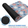 thumbnail image 6 of Long Mouse Pads for Desk,Blue Baseballs and USA Flags Pattern Desk Mats on Top Of Desks, Desk Mouse Pad Extra Large with 3mm Non-Slip Base and Stitched Edge for Gaming,Office,Work,Home 31.5"x11.8", 6 of 6