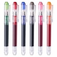 thumbnail image 1 of 6 Piezas de Plumas EstilográFicas Desechables Multicolores, Utilizadas para Bocetos, Diarios, CaligrafíA, Suministros de Oficina de Escritura Suave, 1 of 8