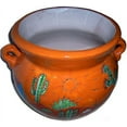 thumbnail image 3 of Medium-Sized Desert Mexican Colors Talavera Ceramic Garden Pot, 3 of 3