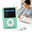 Green, variant on MP3 Player with 4GB Memory Capacity,Portable MP3 Media Player With Silicone Rubber Protector Case,Supports Music, Video & Image Playback For Portable Carrying