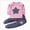 A128-Pink, variant on Toddler Baby Boys Fall Winter 2 Piece Outfit, Long Sleeve Crewneck Sweatshirt Elastic Cuff Jogger Pants Casual Outdoor Daily Layering Playwear Set Toddler Boys Winter Clothes for 6-12 Months,Pink