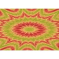 thumbnail image 1 of Ahgly Company Indoor Rectangle Patterned Orange Red Orange Area Rugs, 2' x 5', 1 of 6