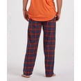 thumbnail image 2 of Boxercraft Mens Harley Flannel Pants, XXS, Navy-Orange Plaid, 2 of 4
