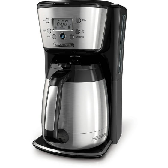 black and decker 4 cup thermal carafe coffee maker