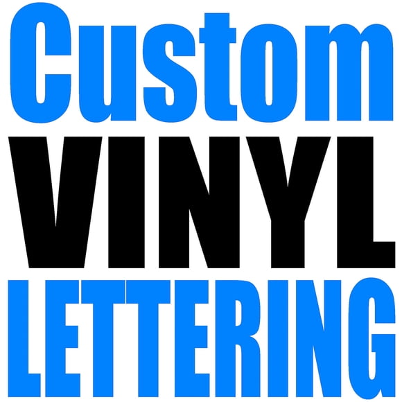 Lettrage en Vinyle Personnalisé (4,75 Pouces de Haut) pour Voitures, Camions, Bateaux, Portes, Fenêtres, Panneaux, Pare-Brises, Lettres, Chiffres, Autocollants