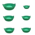 thumbnail image 1 of 6pcs, Silicone Air Fryer Liners, 6 Different Sizes Air Fryer Liners Pots, Silicone Basket Bowls, Reusable Baking Trays, Oven Accessories, Baking Tools, Kitchen Gadgets, Kitchen Accessories, Home Kitc, 1 of 5