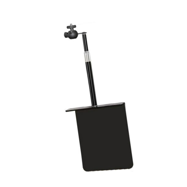 Soporte metálico para proyector, robusto, portátil y con base estable para usar junto a la cama. Cabeza esférica