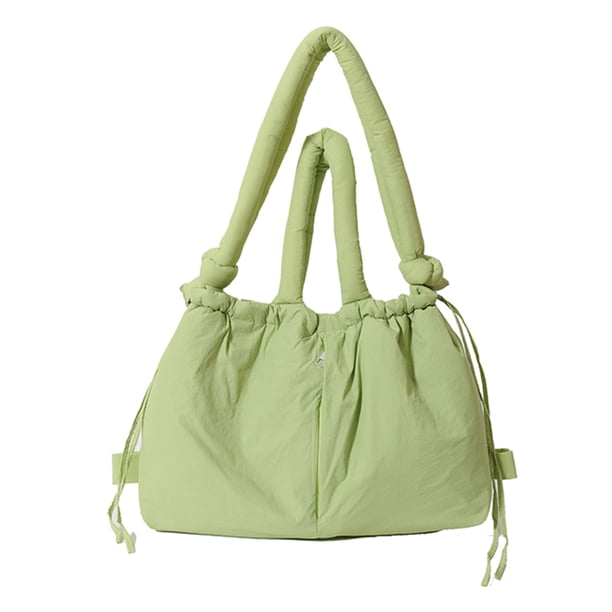 Mochila Hobo Bag para Mujer Gran Capacidad Nailon Hinchado Ir Compras Y Viajes
