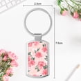 thumbnail image 2 of Coolnut 1 PCS Keychain Keyring, Pink Moonflower Lightweight Metal Keychain Key Ring, Keychain Pendant Party Favor Reward Gifts, 2 of 6