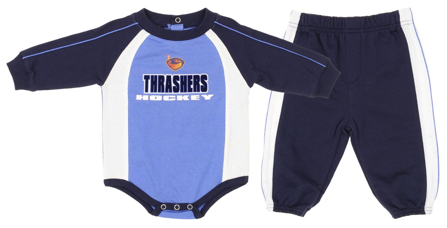 Outerstuff NCAA Infants Kansas Jayhawks Blocker Perfect Fleece Set 