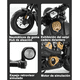 thumbnail image 4 of Coleccion Moto Juguete Sportsters Con Luz Y Sonido Base 1:12 - Xtellar Negro, 4 of 4