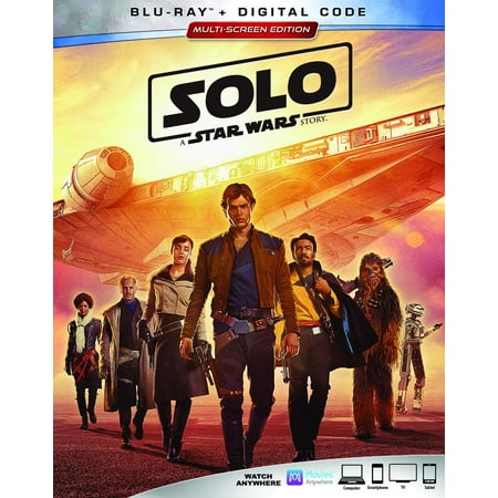 - Solo: A Star Wars Story (Blu-ray + Digital Code)