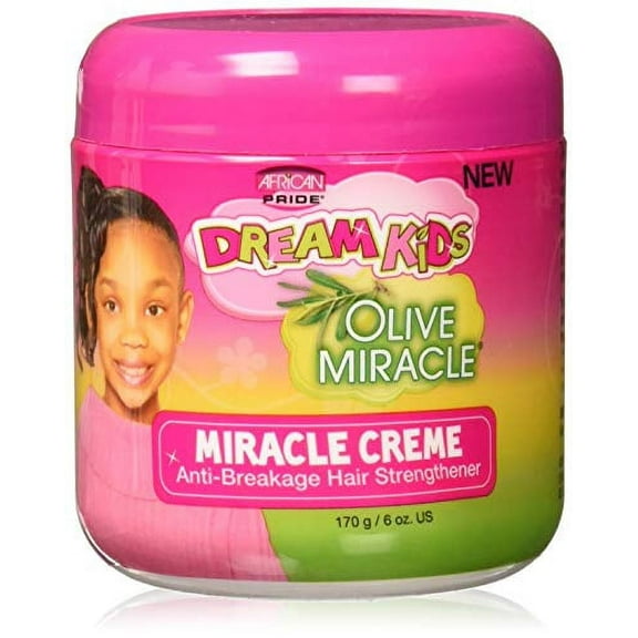 African Pride African Pride Dream Kids Olive Miracle Creme, 6 Ounce