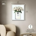 thumbnail image 5 of Doll Memories - Floral Happiness Canvas Modern Fashion Art by Art Remedy, White Frame, 24 x 30, 5 of 7