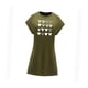 thumbnail image 5 of Vestido de verano para mujer, minivestido de manga corta hasta la , para fiesta en la playa y caminar L, 5 of 7