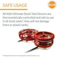 K&H Ultimate Stock Tank DeIcer