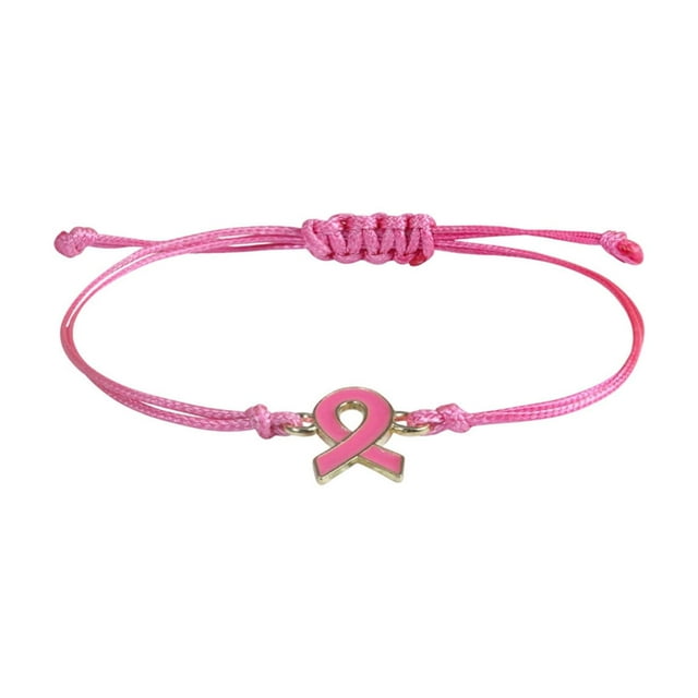 SDNall Adjustable Hand Chain Bracelet For Women, Meaningful Ribbon Symbolism Gift, Thoughtful Holiday And Awareness Day Present