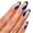 Blue & Gold Design, variant on Chillhouse Chill Tips Press On Nails, Feed Me Cherries, Oval Style, 30 Count
