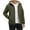 Army Green, variant on Fleece Jacketsfor Womens Heavyweight Long Sleeve Hooded Full Zip Up Soft Warm Outdoor Coat with Front Pockets Regular Tops Army Green,L