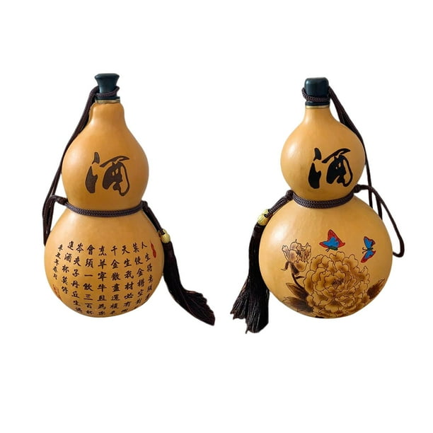2x 150ml Botella De Agua Colgante Artesanía Olla Ornamento Estilo A Estilo D