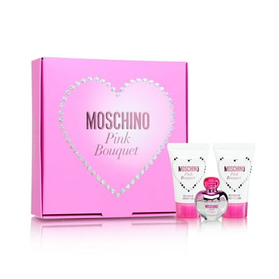 Moschino Pink Bouquet Women s 3 Piece Set Eau de France Ubuy