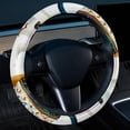 thumbnail image 2 of Arabic teapot 14.5 Inch Printing PVC Leather Auto Accessories Car Wheel Cover Steering Wheel Cover, 2 of 6