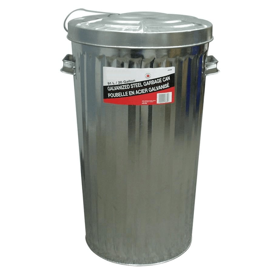 91L Galvanized Garbage Can Walmart Canada