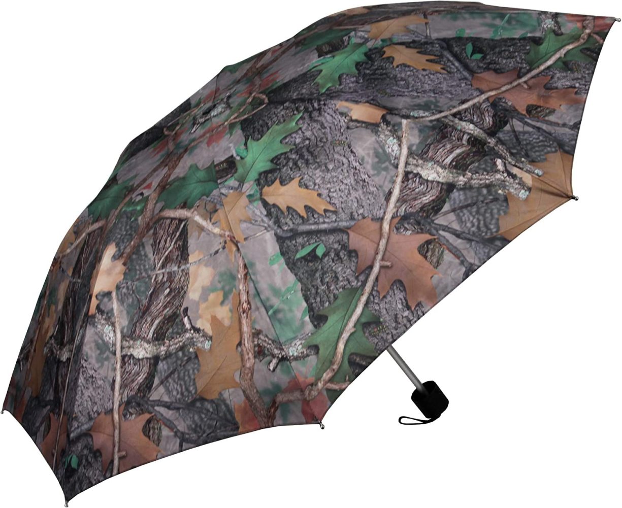 Codllyne Folding Camo Umbrella, 42 Inch Compact Windproof Umbrella