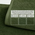 thumbnail image 5 of Great Bay Home Quick Dry Loop Textured 6-Piece Towel Set, Forest Green, 5 of 6